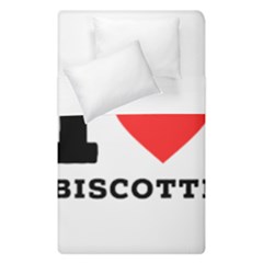 I Love Biscotti Duvet Cover Double Side (single Size) by ilovewhateva