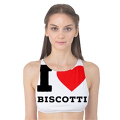 I Love Biscotti Tank Bikini Top by ilovewhateva