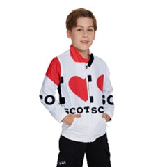 I Love Biscotti Kids  Windbreaker by ilovewhateva