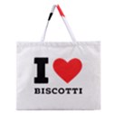 I love biscotti Zipper Large Tote Bag View1