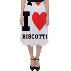 I Love Biscotti Classic Midi Skirt by ilovewhateva