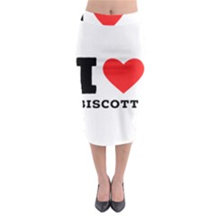 I Love Biscotti Midi Pencil Skirt by ilovewhateva