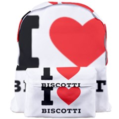 I Love Biscotti Giant Full Print Backpack by ilovewhateva