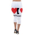 I love biscotti Lightweight Velour Capri Leggings  View2