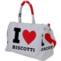 I love biscotti Duffel Travel Bag View1