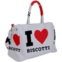 I love biscotti Duffel Travel Bag View2