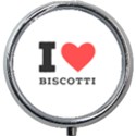 I love biscotti Mini Round Pill Box View1