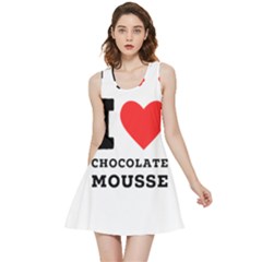 I Love Chocolate Mousse Inside Out Reversible Sleeveless Dress by ilovewhateva