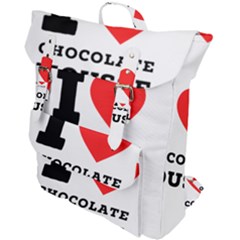 I Love Chocolate Mousse Buckle Up Backpack by ilovewhateva