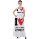 I love chocolate mousse Empire Waist Velour Maxi Dress View1