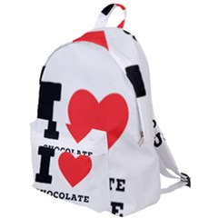 I Love Chocolate Mousse The Plain Backpack by ilovewhateva