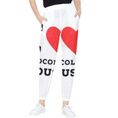 I Love Chocolate Mousse Women s Tapered Pants by ilovewhateva