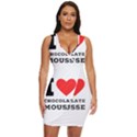 I love chocolate mousse Draped Bodycon Dress View1