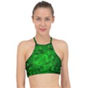 Green-rod-shaped-bacteria Racer Front Bikini Top View1