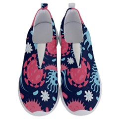 Seamless-pattern-microbes-virus-vector-illustration No Lace Lightweight Shoes by Salman4z