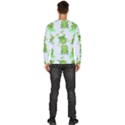 Cute-green-frogs-seamless-pattern Men s Fleece Sweatshirt View4