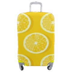 Lemon-fruits-slice-seamless-pattern Luggage Cover (medium) by Salman4z