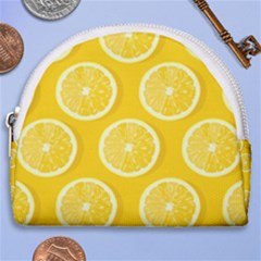 Lemon-fruits-slice-seamless-pattern Horseshoe Style Canvas Pouch by Salman4z