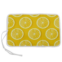 Lemon-fruits-slice-seamless-pattern Pen Storage Case (m) by Salman4z