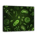 Bacteria-virus-seamless-pattern-inversion Canvas 14  x 11  (Stretched) View1