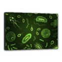 Bacteria-virus-seamless-pattern-inversion Canvas 18  x 12  (Stretched) View1