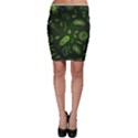 Bacteria-virus-seamless-pattern-inversion Bodycon Skirt View1