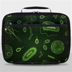 Bacteria-virus-seamless-pattern-inversion Full Print Lunch Bag by Salman4z