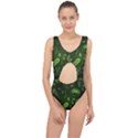 Bacteria-virus-seamless-pattern-inversion Center Cut Out Swimsuit View1