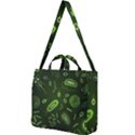 Bacteria-virus-seamless-pattern-inversion Square Shoulder Tote Bag View1