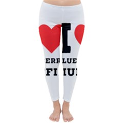 I Love Blueberry Muffin Classic Winter Leggings by ilovewhateva