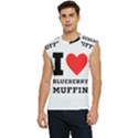 I love blueberry muffin Men s Raglan Cap Sleeve Tee View1