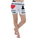 I love blueberry muffin Lightweight Velour Yoga Shorts View1