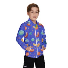 Virus-seamless-pattern Kids  Windbreaker by Salman4z