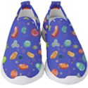 Virus-seamless-pattern Kids  Slip On Sneakers View1