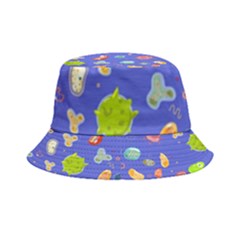 Virus-seamless-pattern Inside Out Bucket Hat by Salman4z