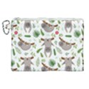 Seamless-pattern-with-cute-sloths Canvas Cosmetic Bag (XL) View1