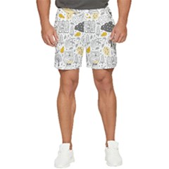 Doodle-seamless-pattern-with-autumn-elements Men s Runner Shorts by Salman4z