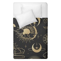 Asian-seamless-pattern-with-clouds-moon-sun-stars-vector-collection-oriental-chinese-japanese-korean Duvet Cover Double Side (single Size) by Salman4z