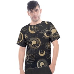 Asian-seamless-pattern-with-clouds-moon-sun-stars-vector-collection-oriental-chinese-japanese-korean Men s Sport Top by Salman4z