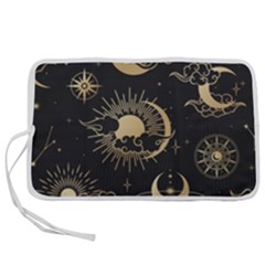 Asian-seamless-pattern-with-clouds-moon-sun-stars-vector-collection-oriental-chinese-japanese-korean Pen Storage Case (m) by Salman4z