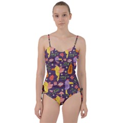 Exotic-seamless-pattern-with-parrots-fruits Sweetheart Tankini Set by Salman4z