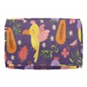 Exotic-seamless-pattern-with-parrots-fruits Burner Gym Duffel Bag View3