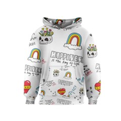 Abstract-fashion-background-suitable-fabric-printing Kids  Pullover Hoodie by Salman4z