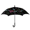 Embroidery-trend-floral-pattern-small-branches-herb-rose Hook Handle Umbrellas (Small) View3