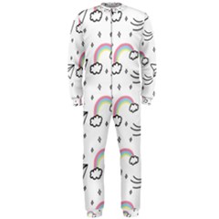 Cute-art-print-pattern Onepiece Jumpsuit (men) by Salman4z