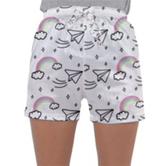 Cute-art-print-pattern Sleepwear Shorts by Salman4z