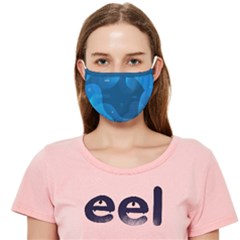 Abstract-classic-blue-background Cloth Face Mask (adult)