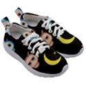 Cute-owl-doodles-with-moon-star-seamless-pattern Kids Athletic Shoes View3