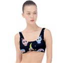 Cute-owl-doodles-with-moon-star-seamless-pattern The Little Details Bikini Top View1