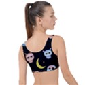 Cute-owl-doodles-with-moon-star-seamless-pattern The Little Details Bikini Top View2